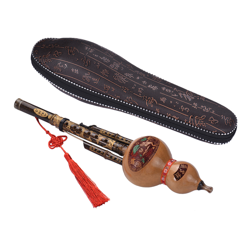 Musical Instrument Lute - Cinese fatto a mano in bambù