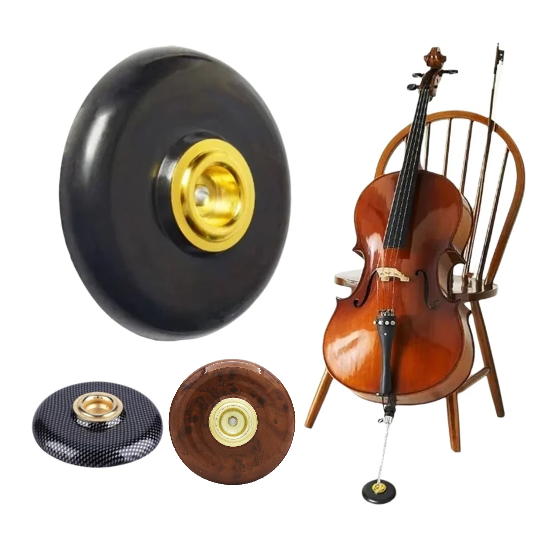 Musical Instrument Ending In A - Tappetino antiscivolo per violoncello Accessori per