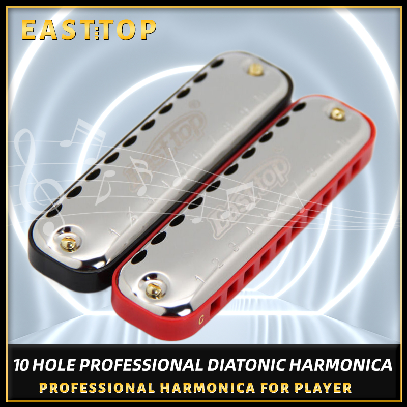Musical Instrument Lute - EASTTOP armonica Blues arpa chiave di