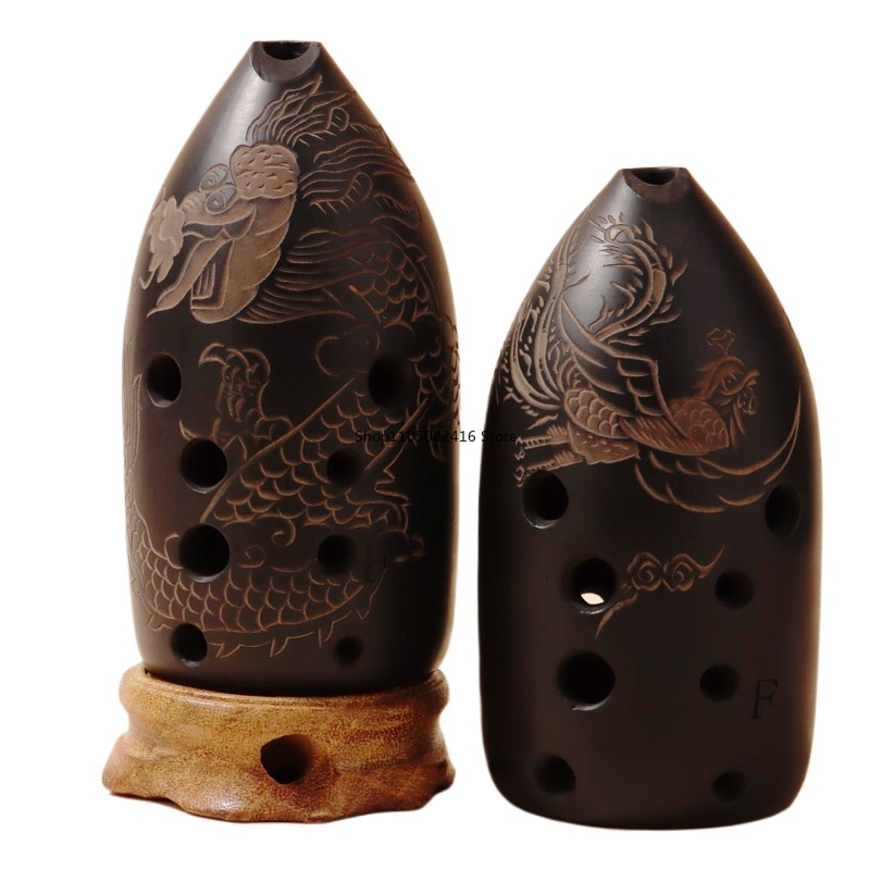 Musical Instrument Ancient - 8/10 Fori Cinese Antico Xun Ceramica