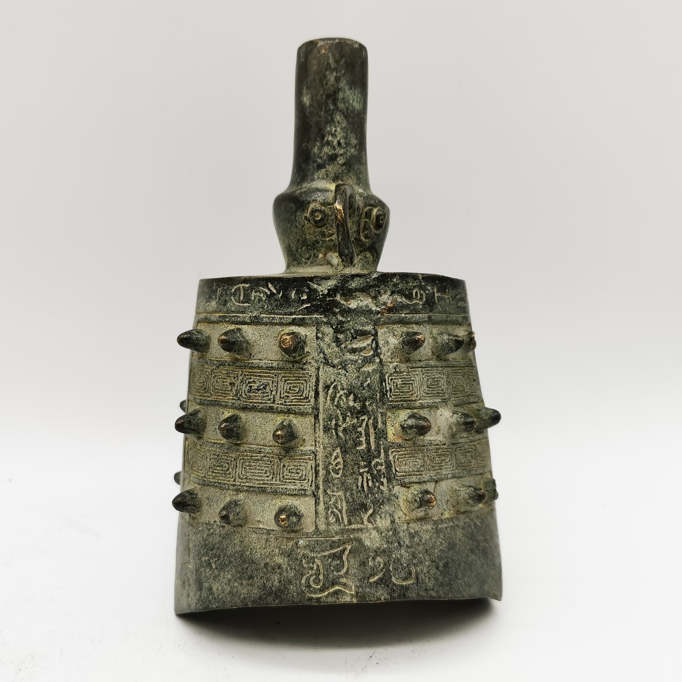 Musical Instrument Ancient - Campana Musicale in Bronzo Antico Cinese,
