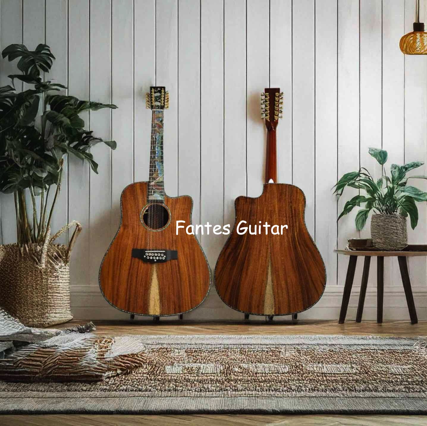 Acoustic Guitar Dreadnought - Chitarra Acustica Elettrica Deluxe Artigianale Custom
