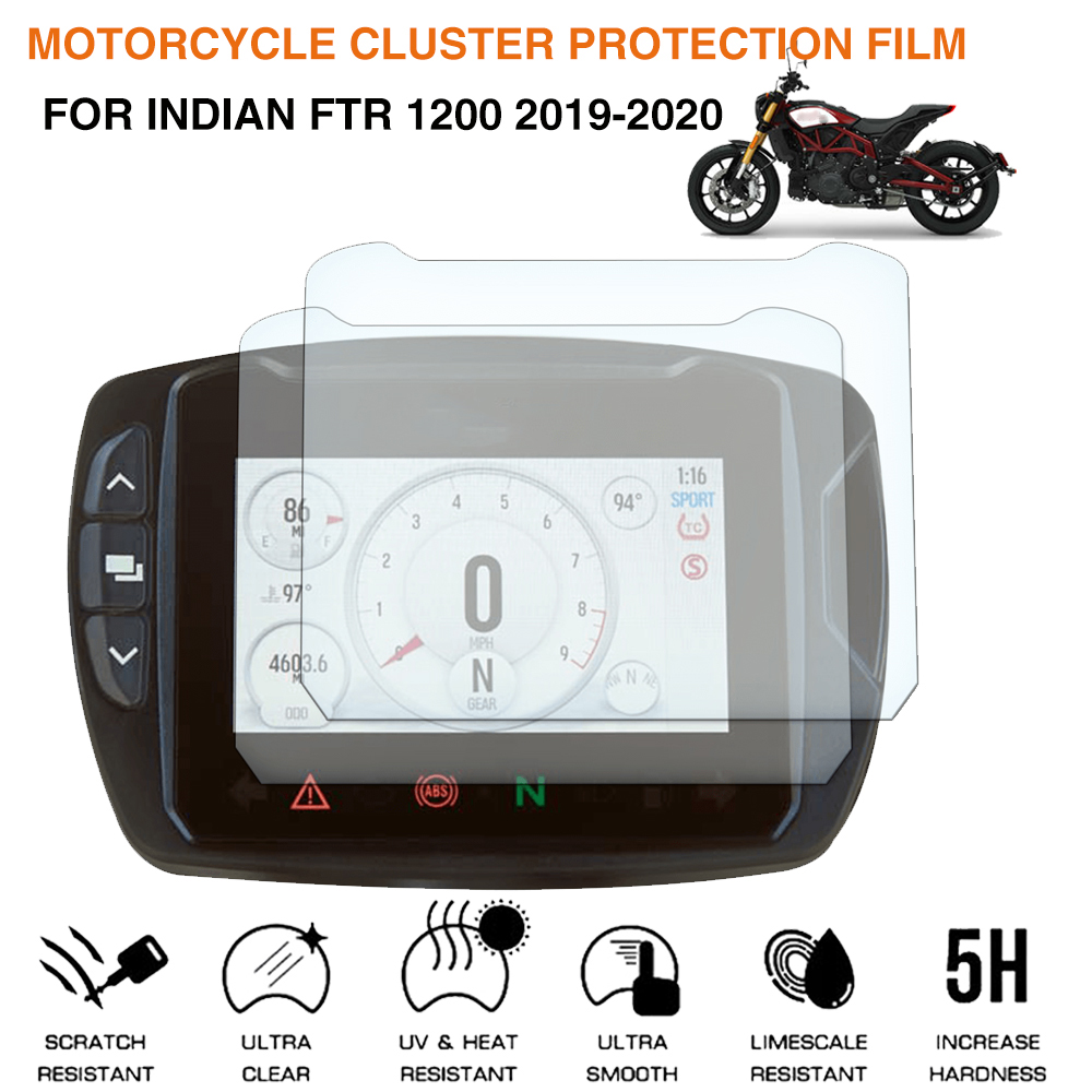 Musical Instrument Of India - Moto Cluster Pellicola di Protezione Antigraffio