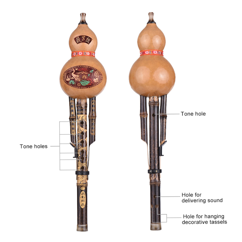 Cinese fatto a mano in bambù n - Musical Instrument Lute recensione e prezzo