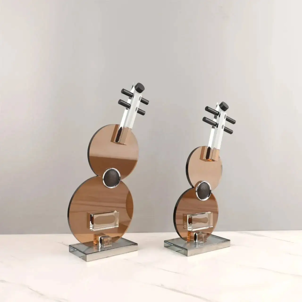 Scultura Decorativa a Forma di - Musical Instrument Glass recensione e prezzo