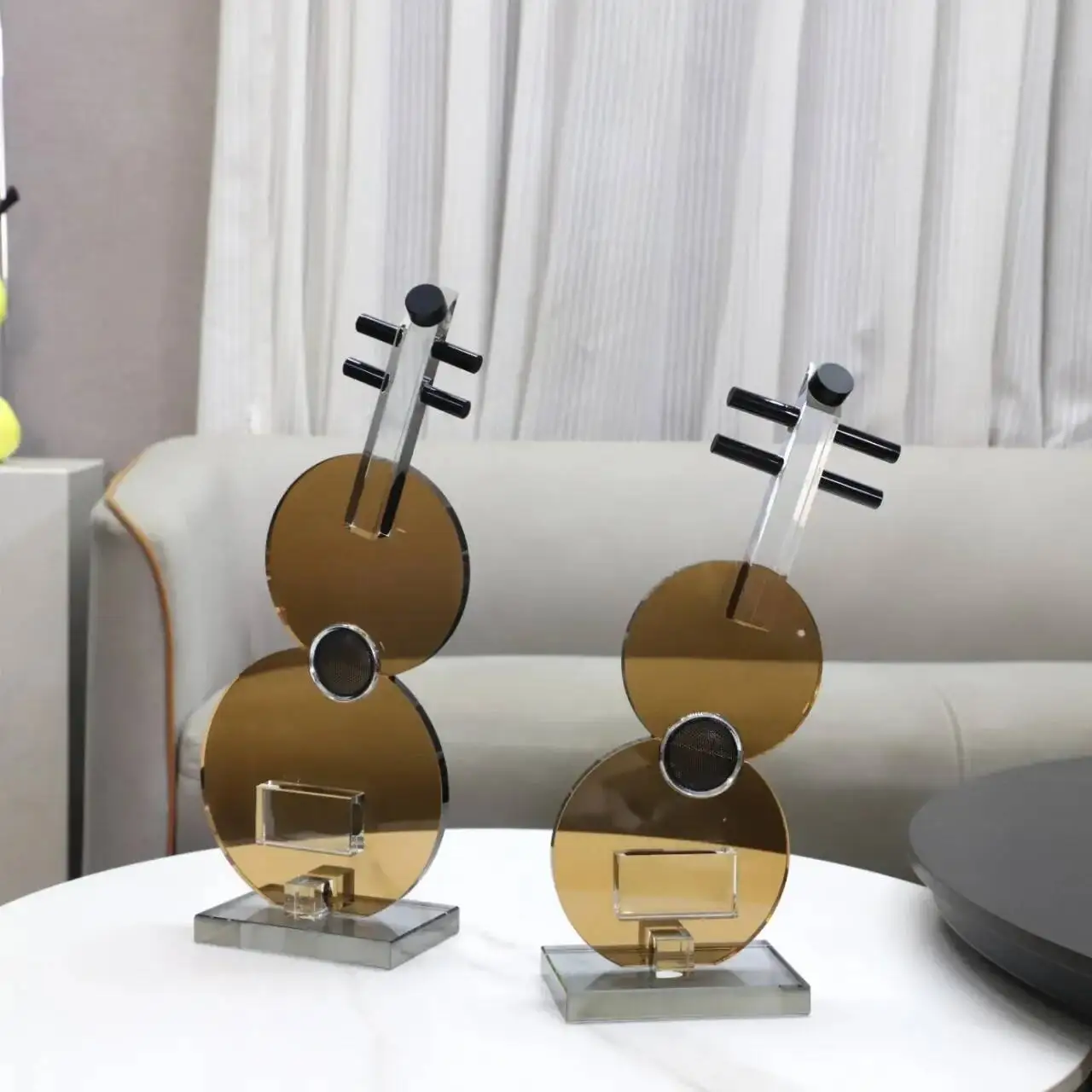 Scultura Decorativa a Forma di - Musical Instrument Glass recensione e prezzo