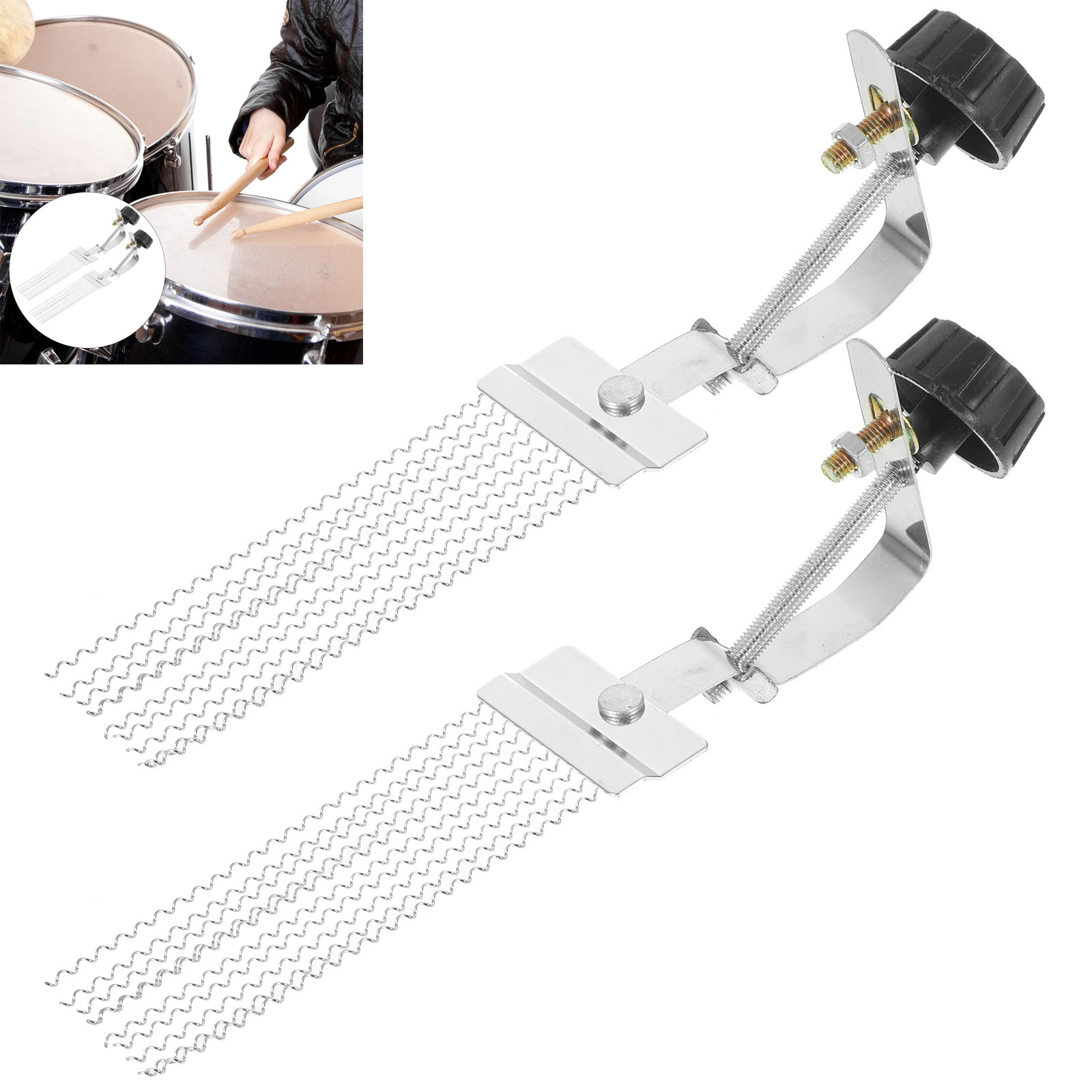 1/2 pz. Mezza molla in acciaio - Cajon Box Drum recensione e prezzo